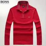 t-shirt boss hommes 2019U nationalite francaise promotions style classique rouge